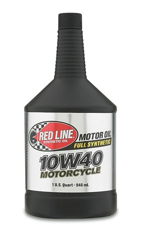 Red Line 10W40 Motorcycle Oil - 1 quart