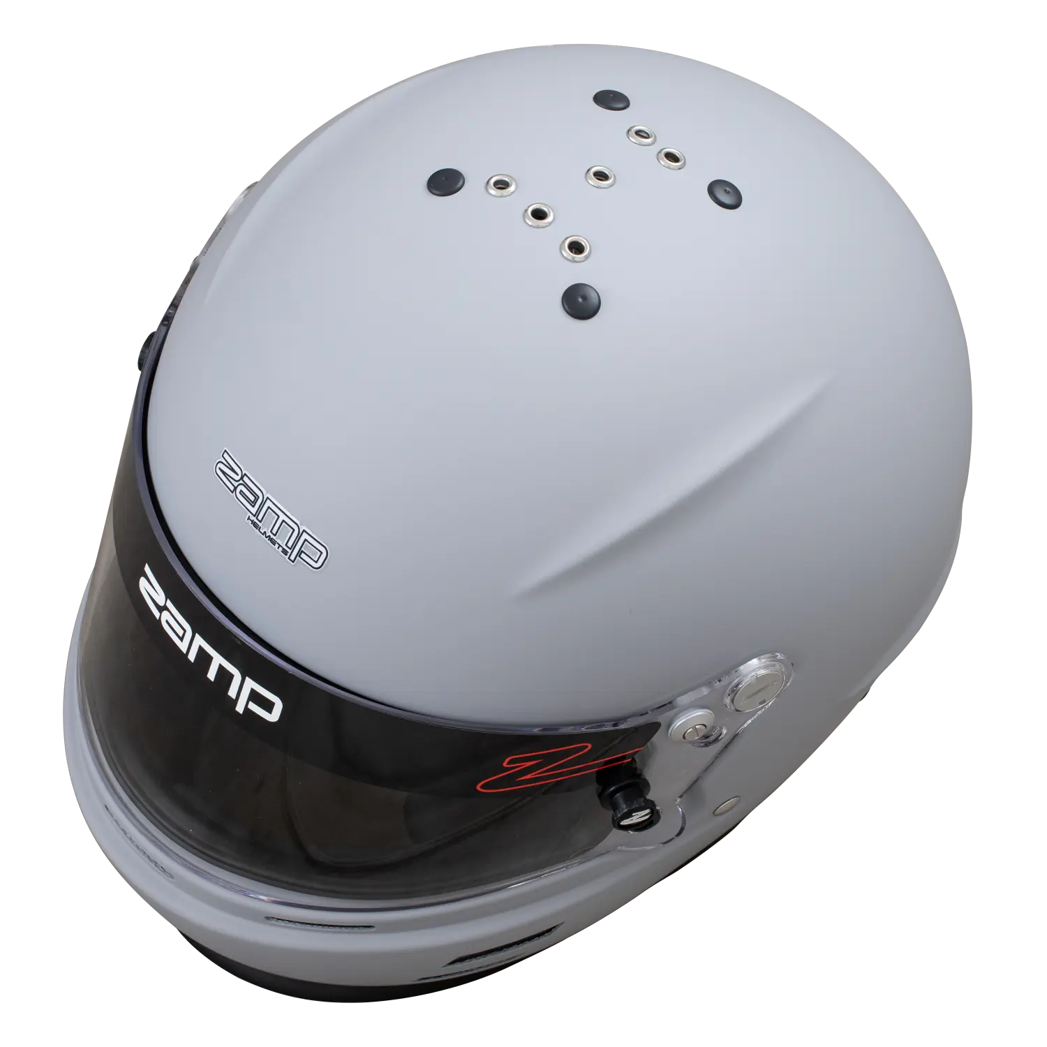 Zamp RZ-61S Matte Grey SA2025 Aramid Helmet