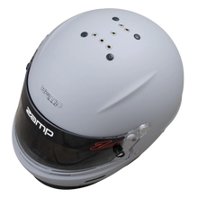 Load image into Gallery viewer, Zamp RZ-61S Matte Grey SA2025 Aramid Helmet