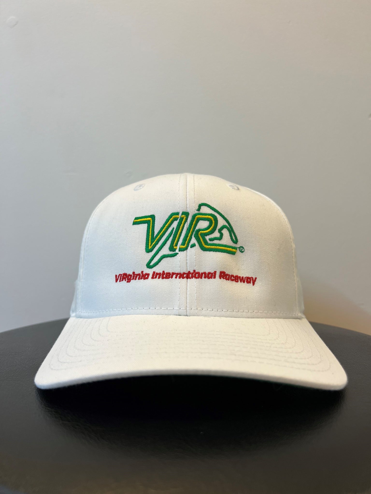 VIR Logo Adjustable White Cap