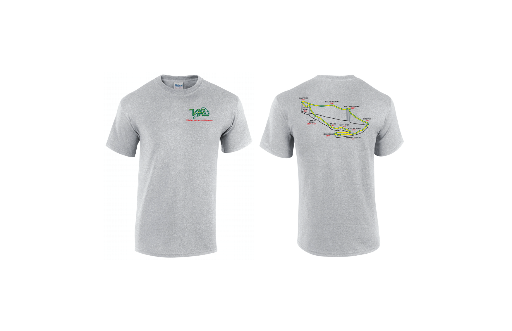 VIR Track Elevation Tee (Size: Small - 3XL)