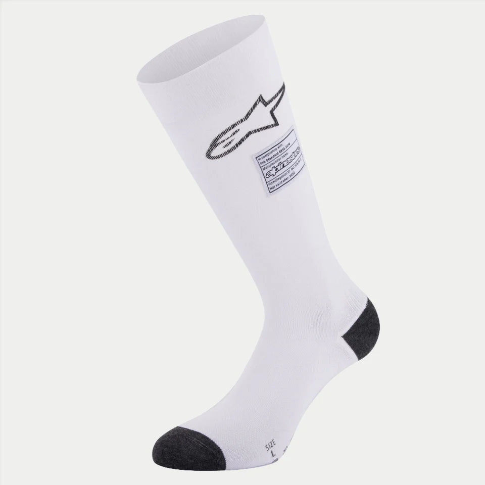 Alpinestars ZX V4 Socks -Black or White (Size: S - XL)