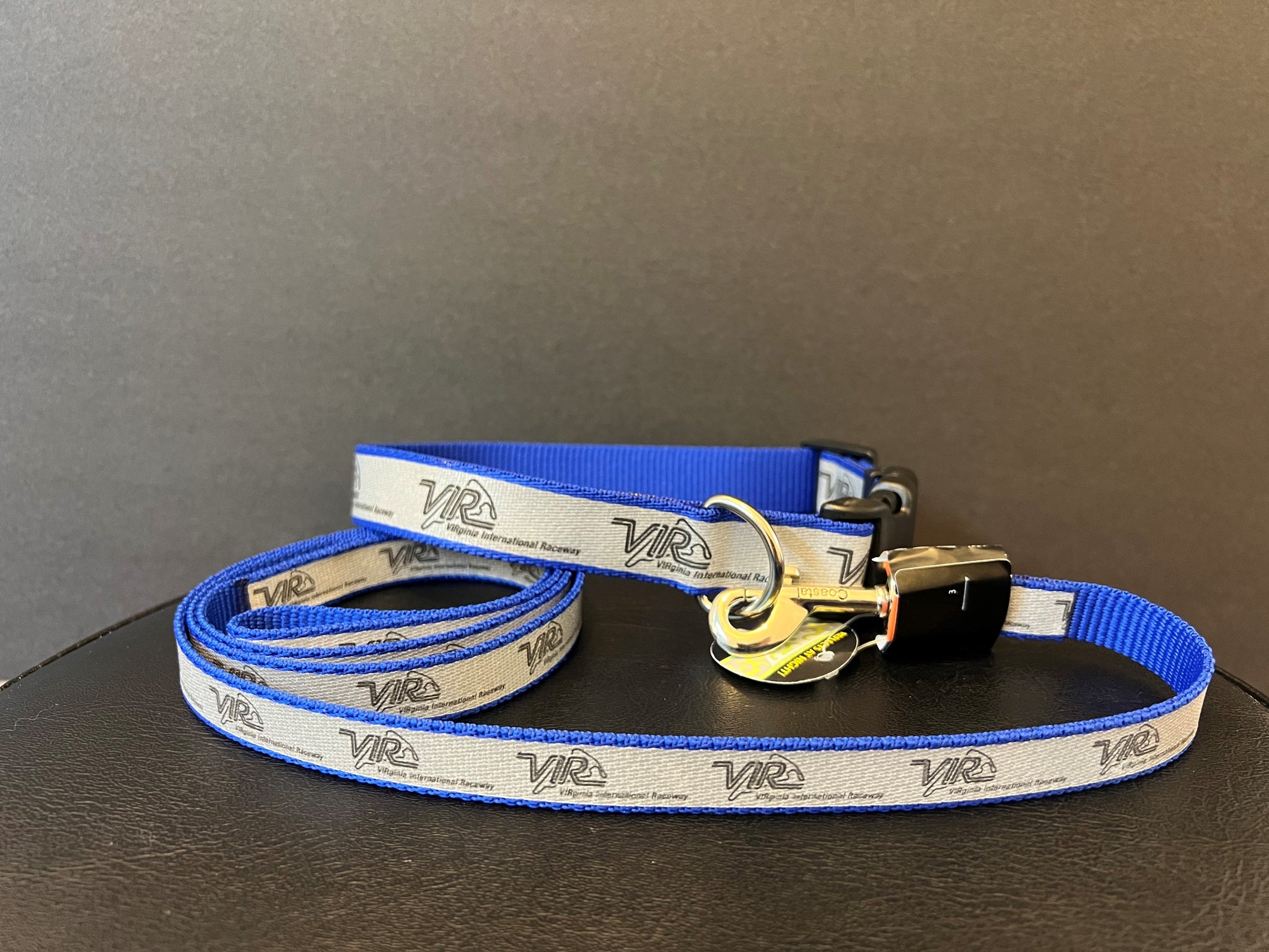 VIR Lazer Brite Dog Collar (Size: S, M or L)