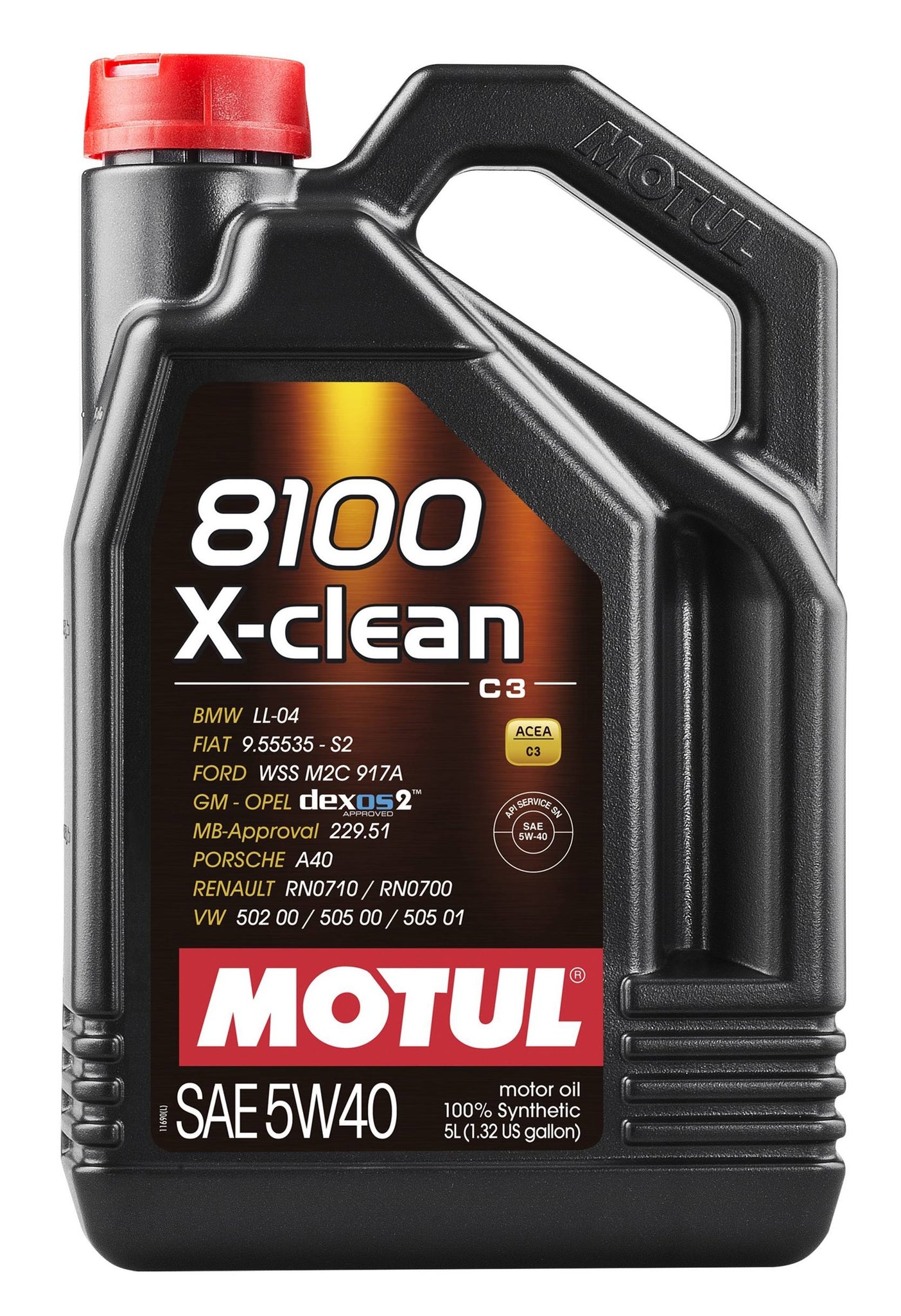 Motul 8100 X-Clean 5W-40 Motor Oil