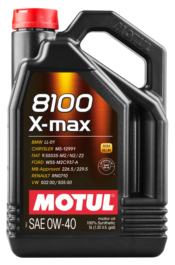 Motul 8100 X-MAX 0W-40 - 5L