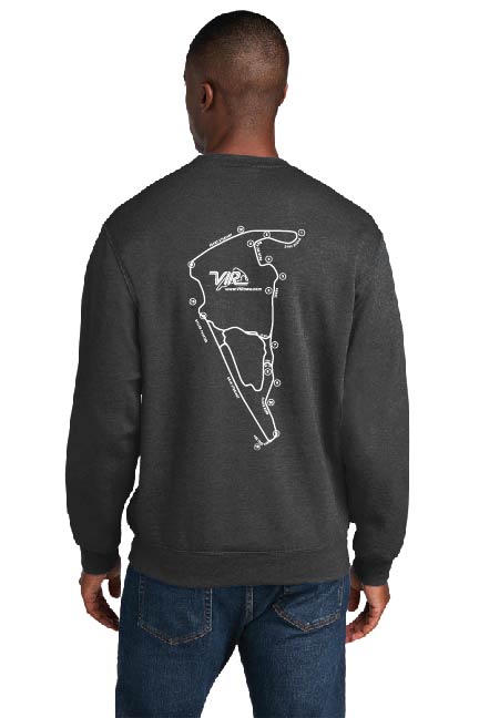 VIR Track Map Grey Sweatshirt (Size: S - 2XL)