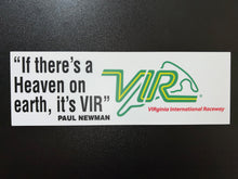 Load image into Gallery viewer, VIR Paul Newman Bumper Sticker - Black or White