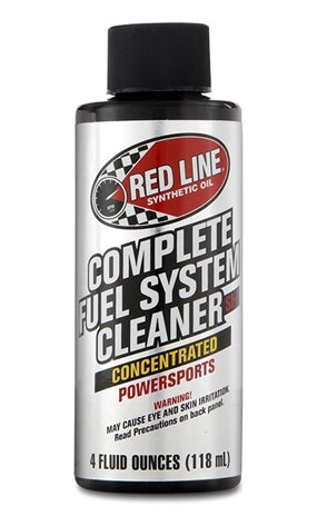 Red Line Complete Fuel System Cleaner - Powersports, 4oz