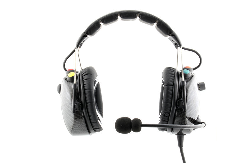 Carbon Fiber Multi Talk Active Noise Canceling Bluetooth Headset