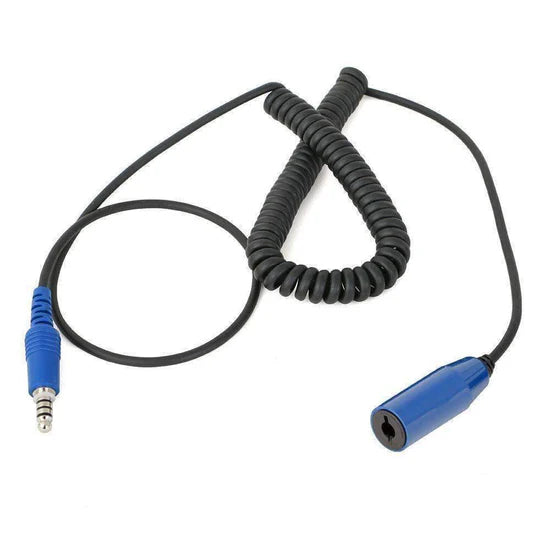 OFFROAD HEADSET OR HELMET EXTENSION COIL CABLE