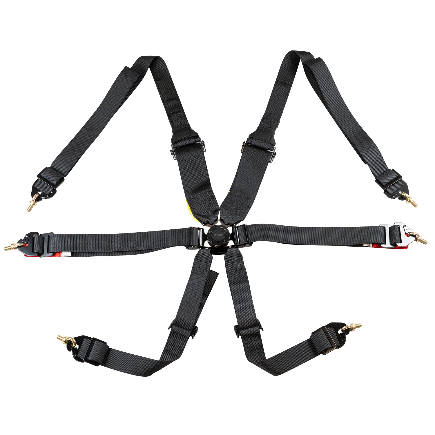 Zamp FIA 8853-2016 3"/2" 6-point Pull Down(Out) Seat Harness