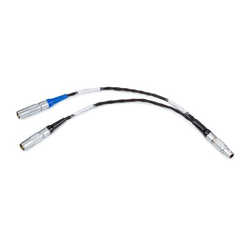 Lemo 5W Plug - 2 x Lemo 5W Socket - 25cm cable (CAN/Serial Splitter ...