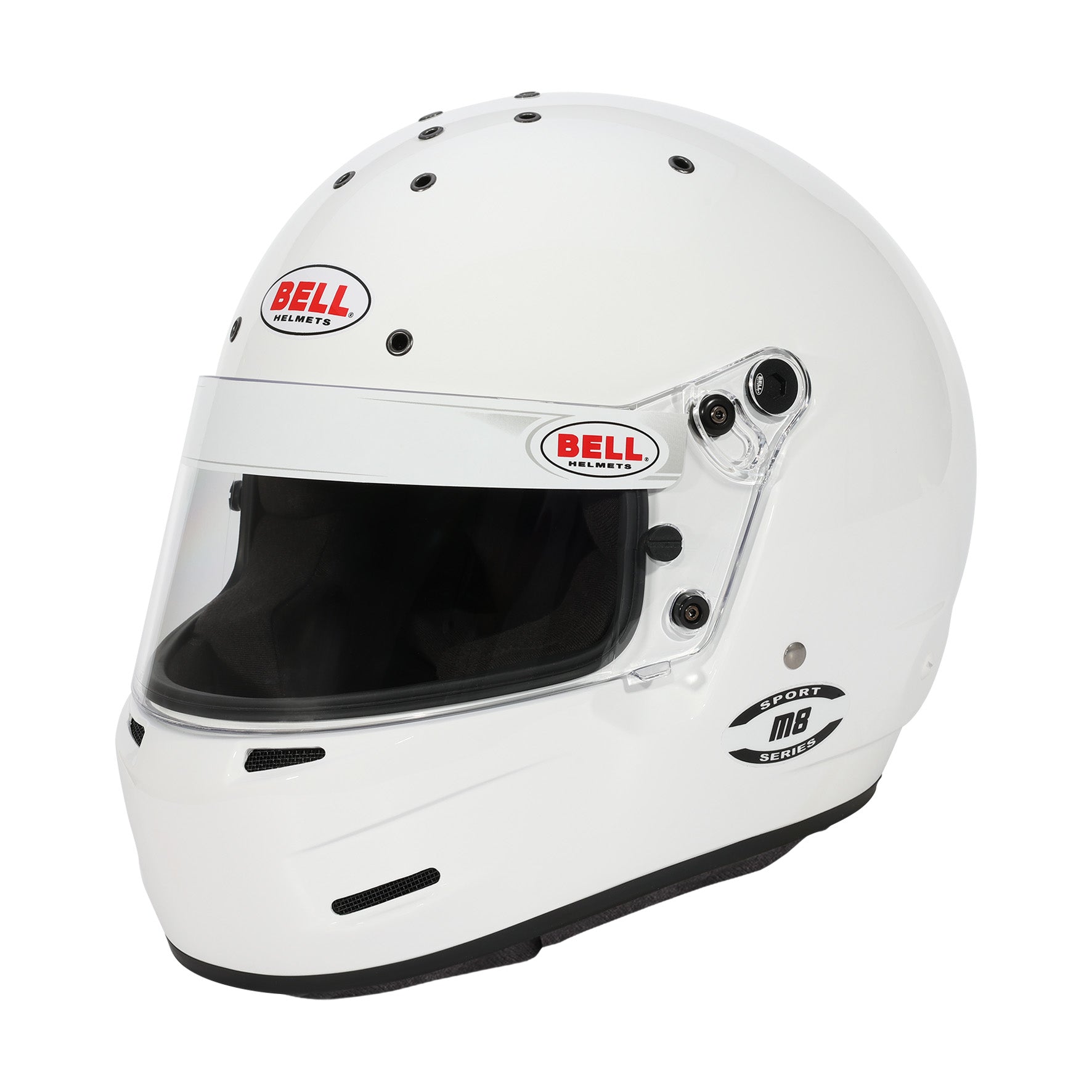 Bell M8 Sport SA2025 White Helmet