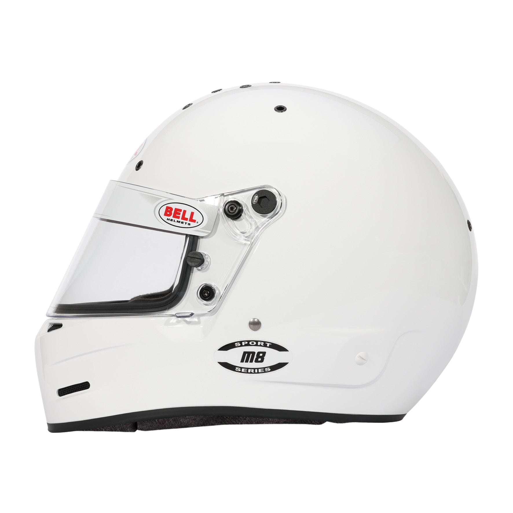Bell M8 Sport SA2025 White Helmet