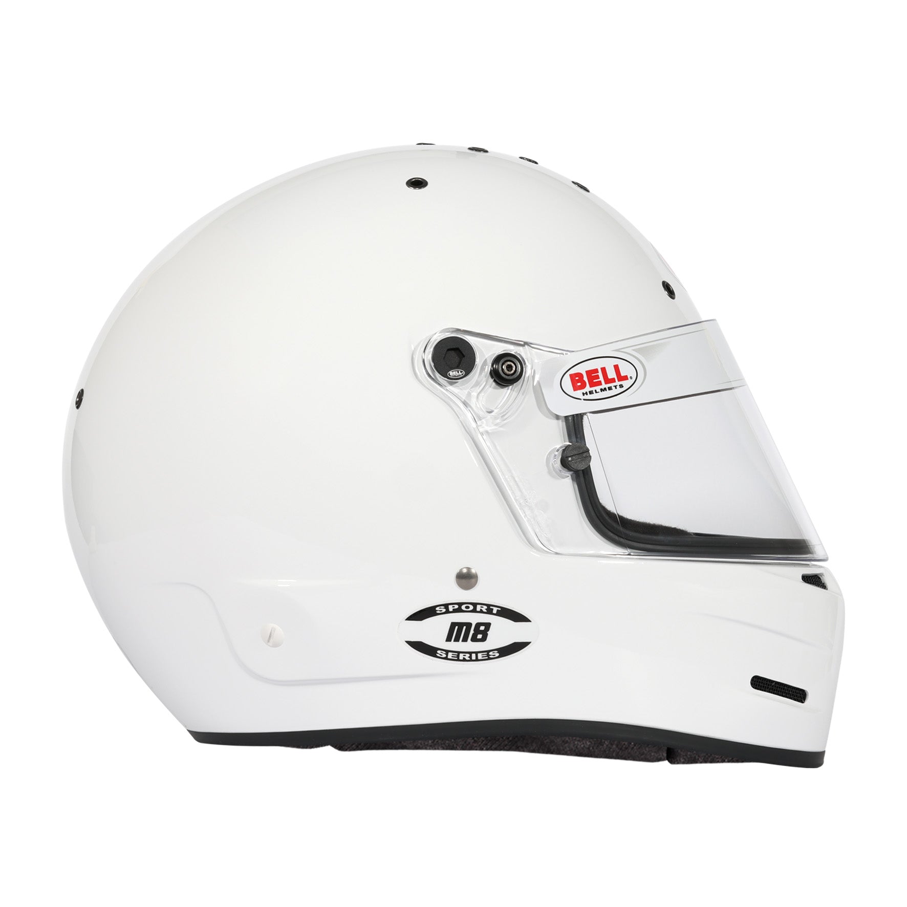 Bell M8 Sport SA2025 White Helmet