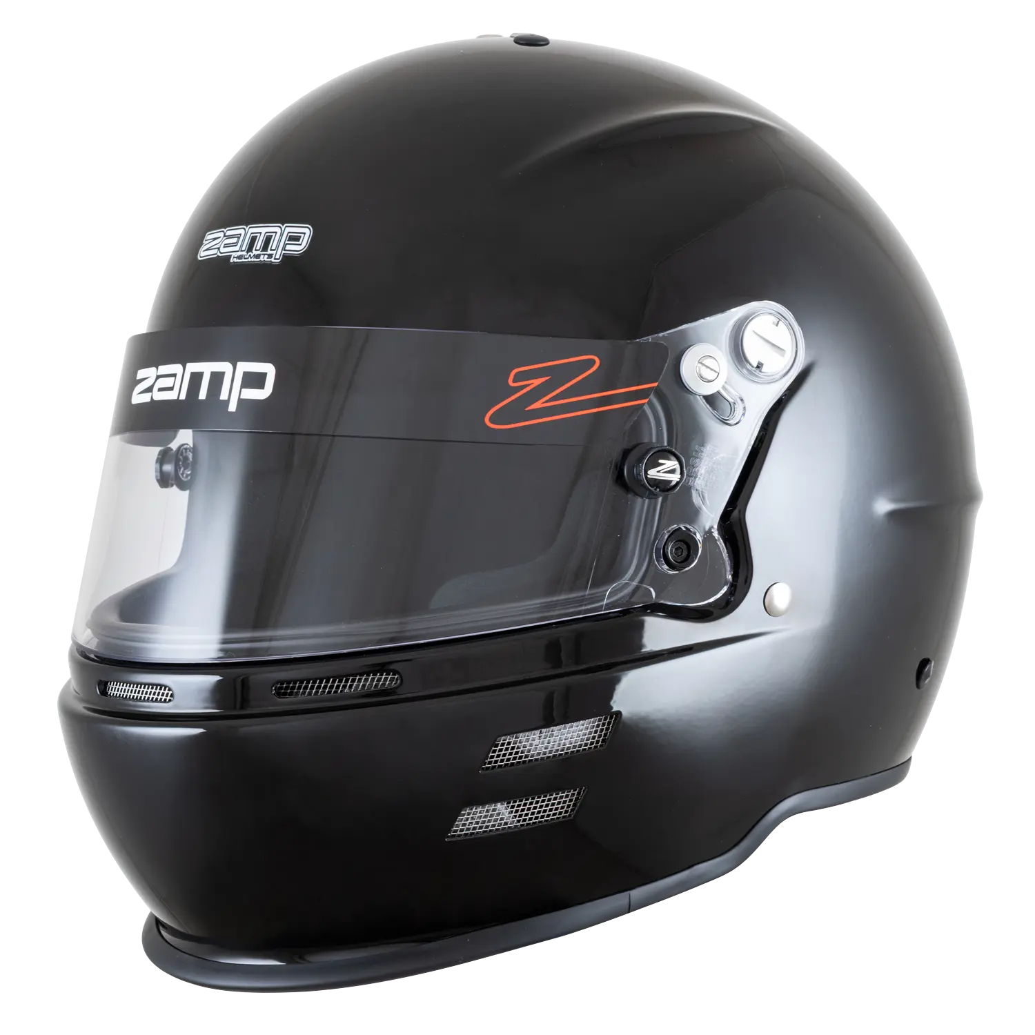 Zamp RZ-61S Gloss Black SA2025 Aramid Helmet