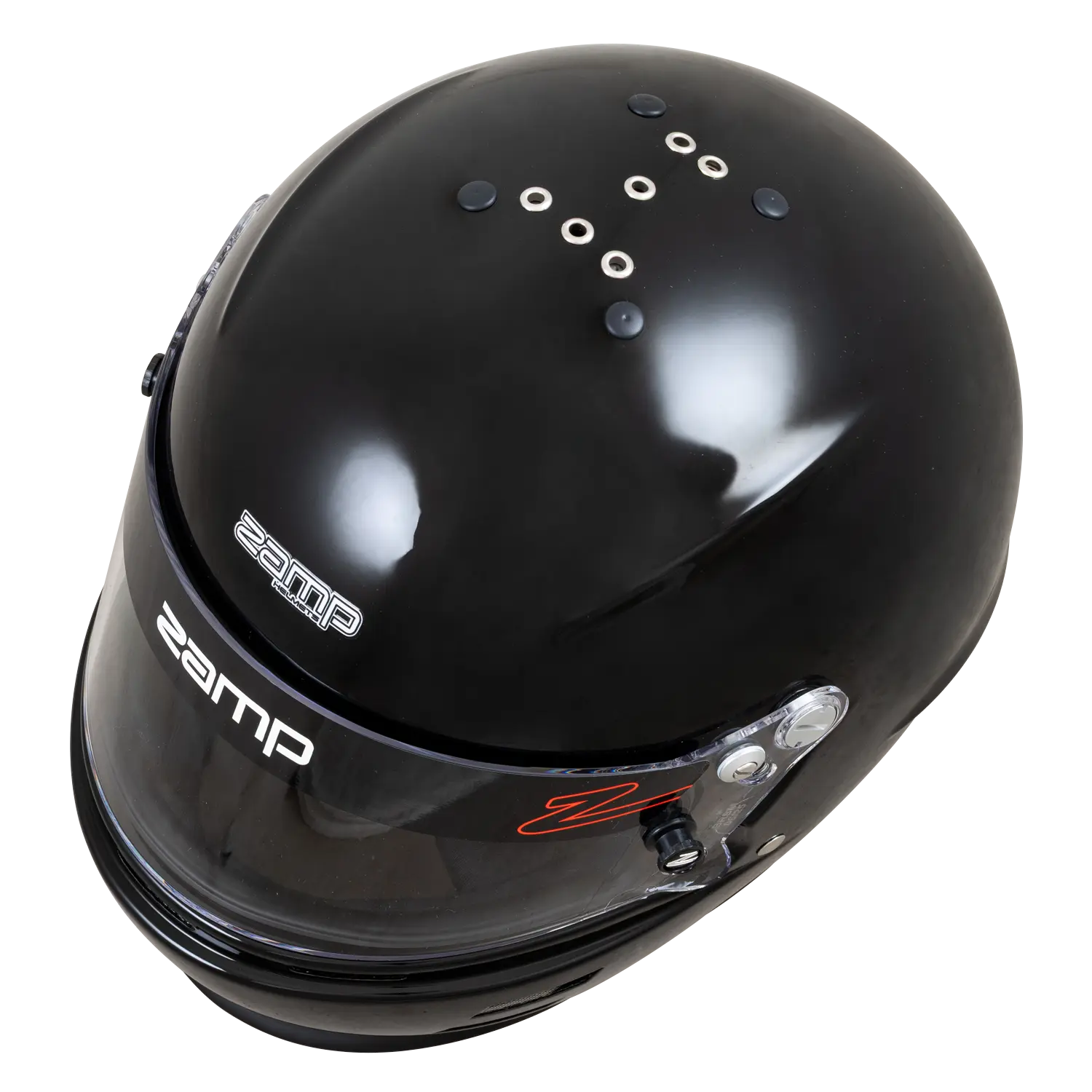 Zamp RZ-61S Gloss Black SA2025 Aramid Helmet