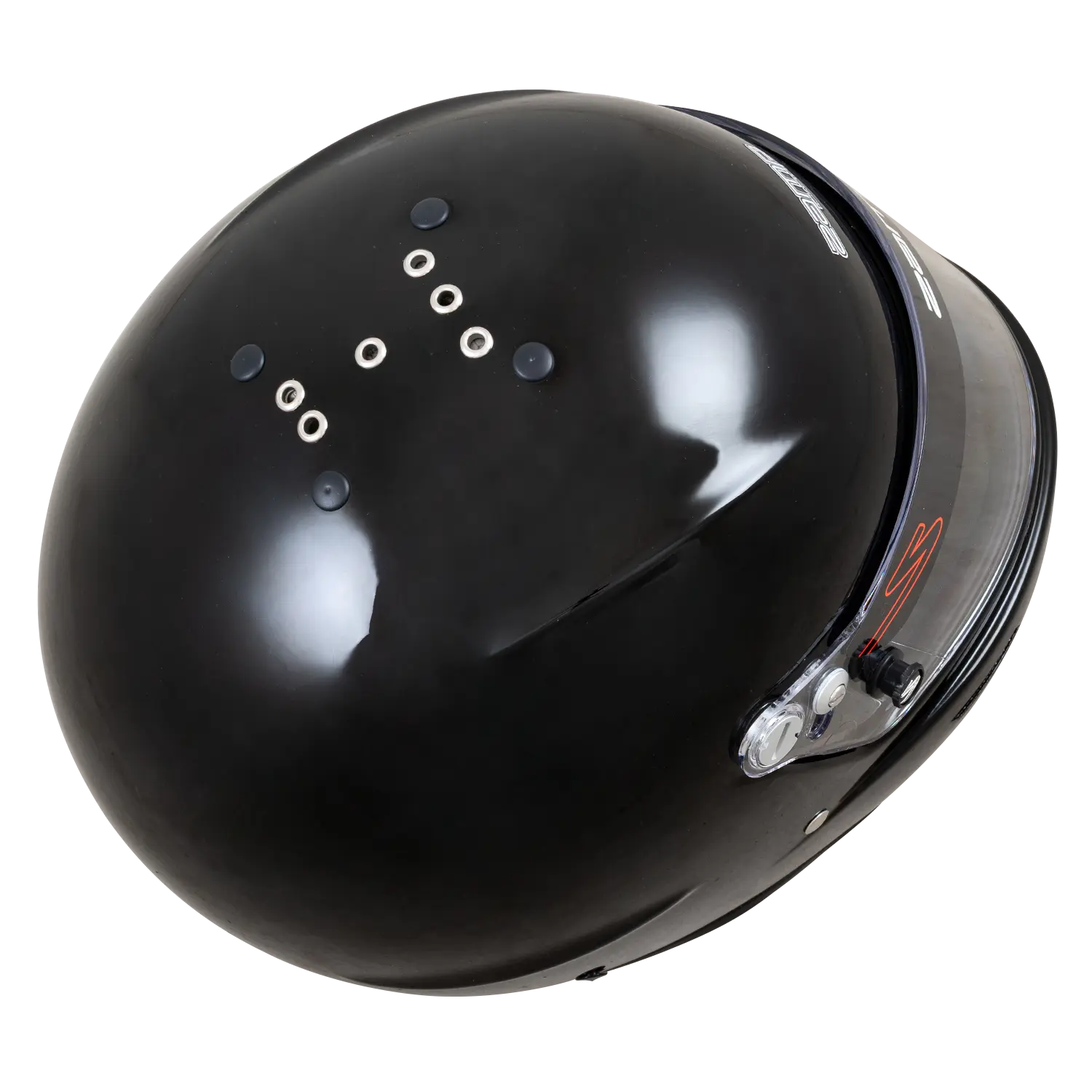 Zamp RZ-61S Gloss Black SA2025 Aramid Helmet