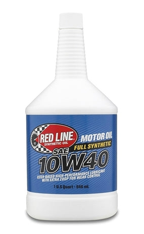 Red Line 10W40 Motor Oil, 6 Pack