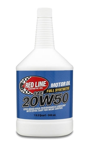 Red Line 20W50 Motor Oil - 1 quart