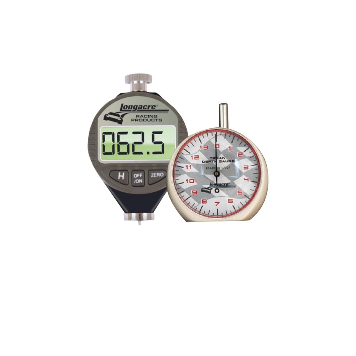 Longacre Digital Tire Durometer & Dial Tread Depth Gauge Longacre Digital Tire Durometer & Dial Tread Depth Gauge