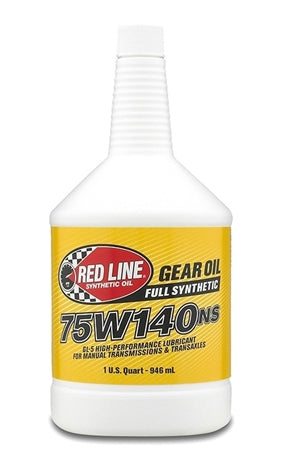 Red Line 75W140NS GL-5 Gear Oil - 1 quart