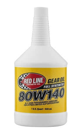 Red Line 80W140 GL-5 Gear Oil - 1 quart