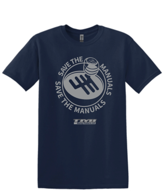 TMIRP Save the Manual Tee (Size: S - 3XL)