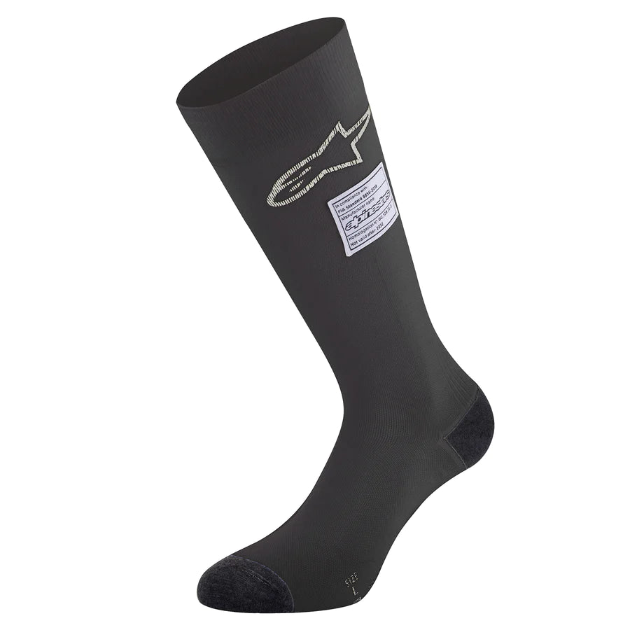 Alpinestars ZX V4 Socks -Black or White (Size: S - XL)