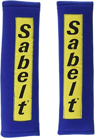Sabelt 2" Shoulder Pad, Velcro, Color: Black, Blue, Red