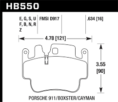 Hawk DTC-60 Brake Pad - Front (HB550G.634)