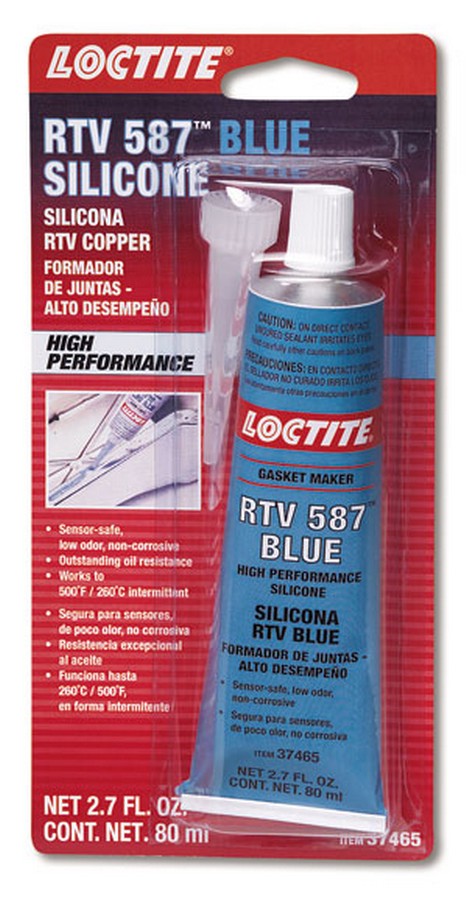 Loctite RTV 587 Blue High Performance Silicone, 80 ml tube