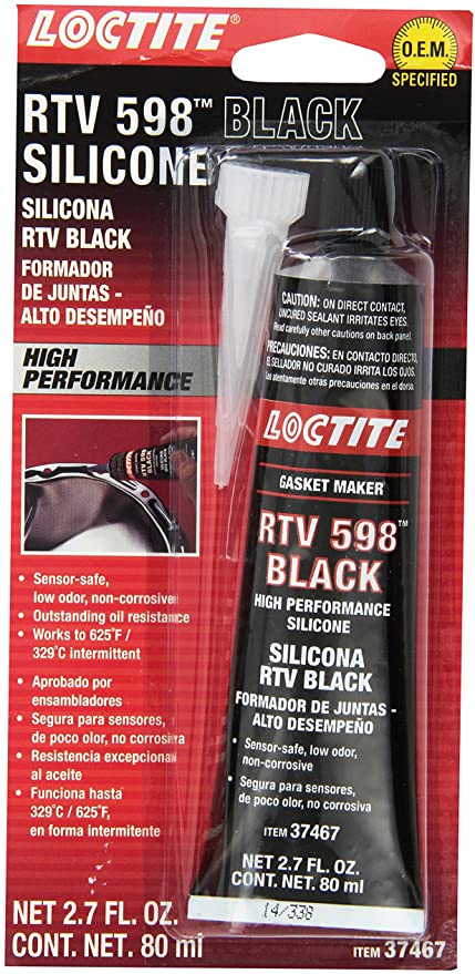 Black Rtv Silicone Sealant