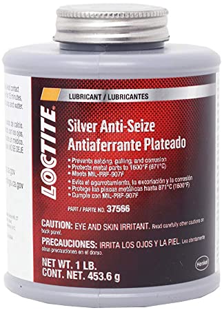 Loctite Silver Anti-Seize Lubricant, 1 lb brush
