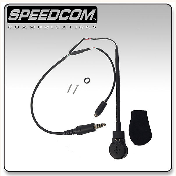 Speedcom IMSA Straight Cord Helmet Kit with M101 Mic