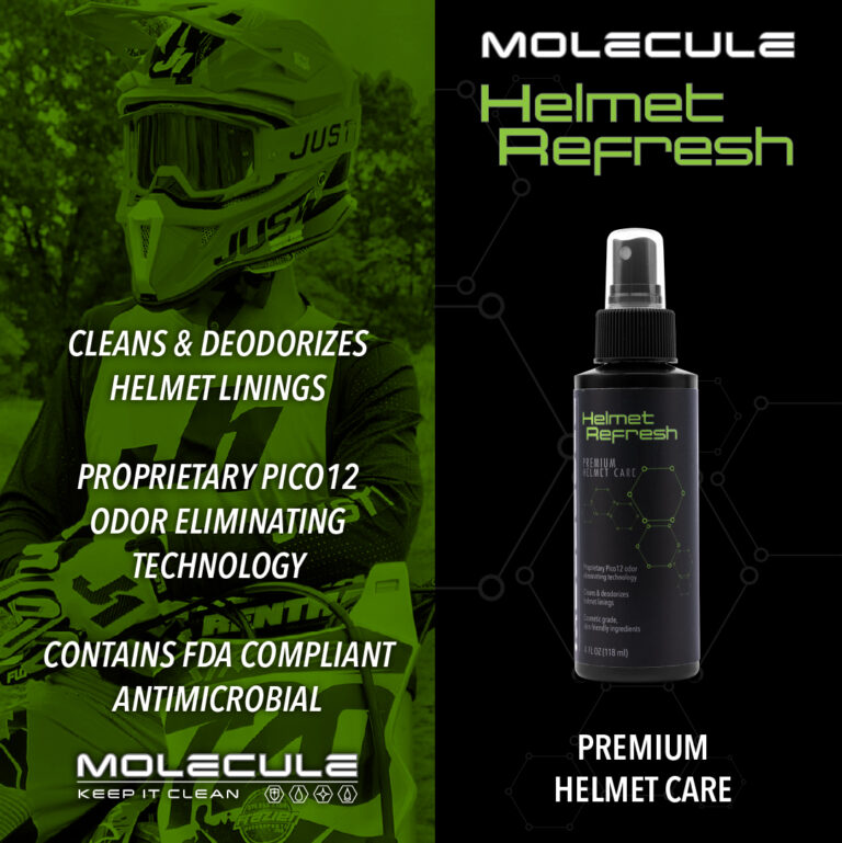 Molecule Helmet Care Kit (all 4 Helmet Products) - 4 oz. Sprayers