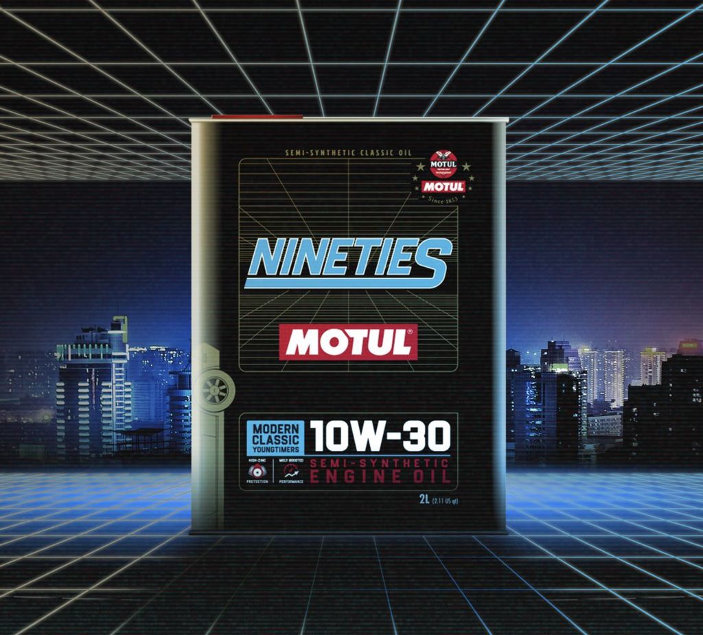 Classic Nineties 10W-30 Motor Oil SEMI-Synthetic Engine Oil - Classic Cars