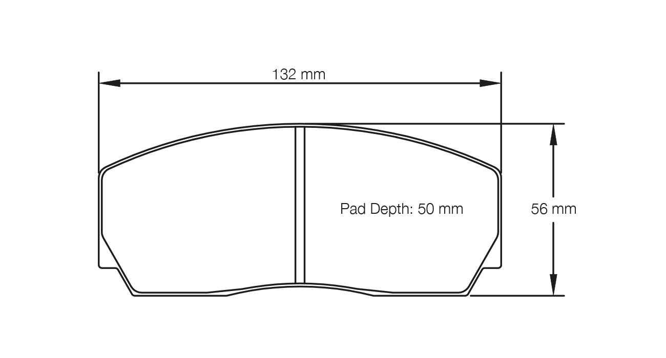 Pagid - (Shape No.: 1270) Audi, BMW, Nissan