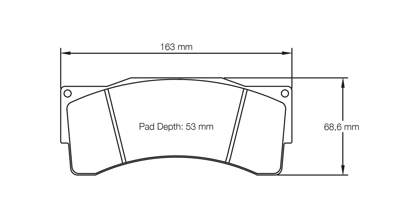 Pagid - (Shape No.: 2557) BMW, McLaren