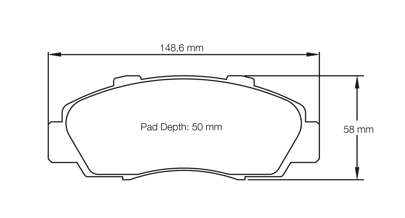 Pagid - (Shape No.: 2623) Honda (Acura)