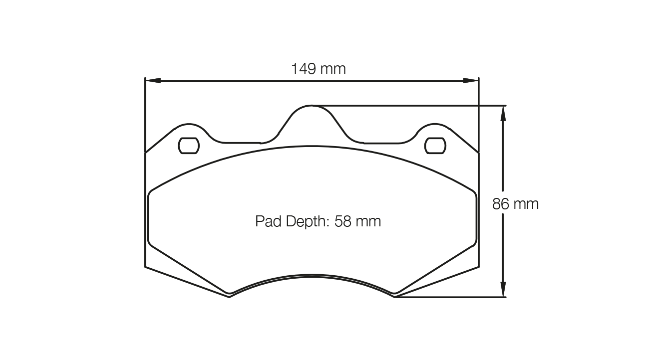 Pagid - (Shape No.: 4346) McLaren