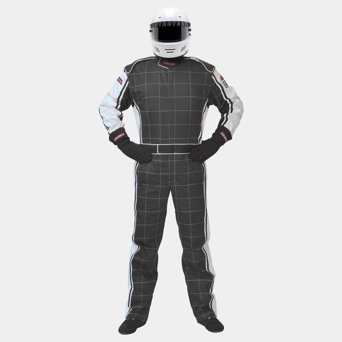 Pyrotect Ultra 1, 1 Piece, 1 Layer Suit, SFI-1, Colors: 4 options (Size: Small - 4XL)