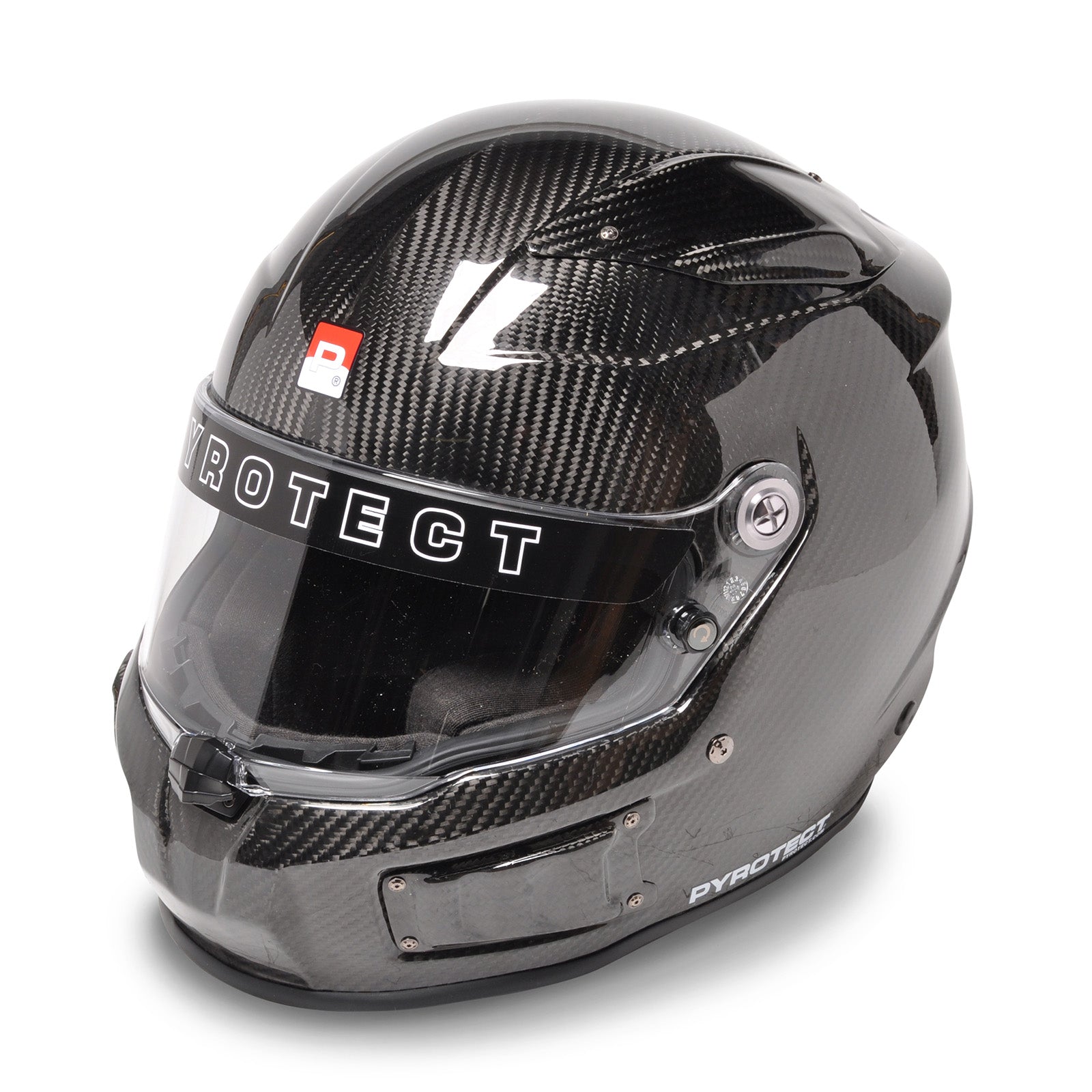 Pyrotect Pro Air Tri-Flow Forced Air 3K Carbon Fiber Full Face Helmet-SNELL SA2020 (Size: XXS - 3XL)