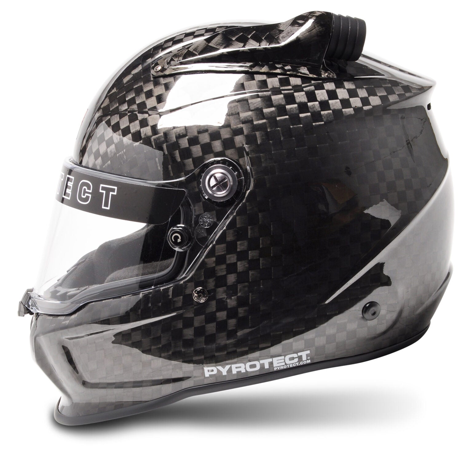 Pyrotect Pro Air Flow Vortex Mid-Forced Air Carbon Fiber Full Face Helmet-SNELL SA2020 (Size: XXS - 3XL)