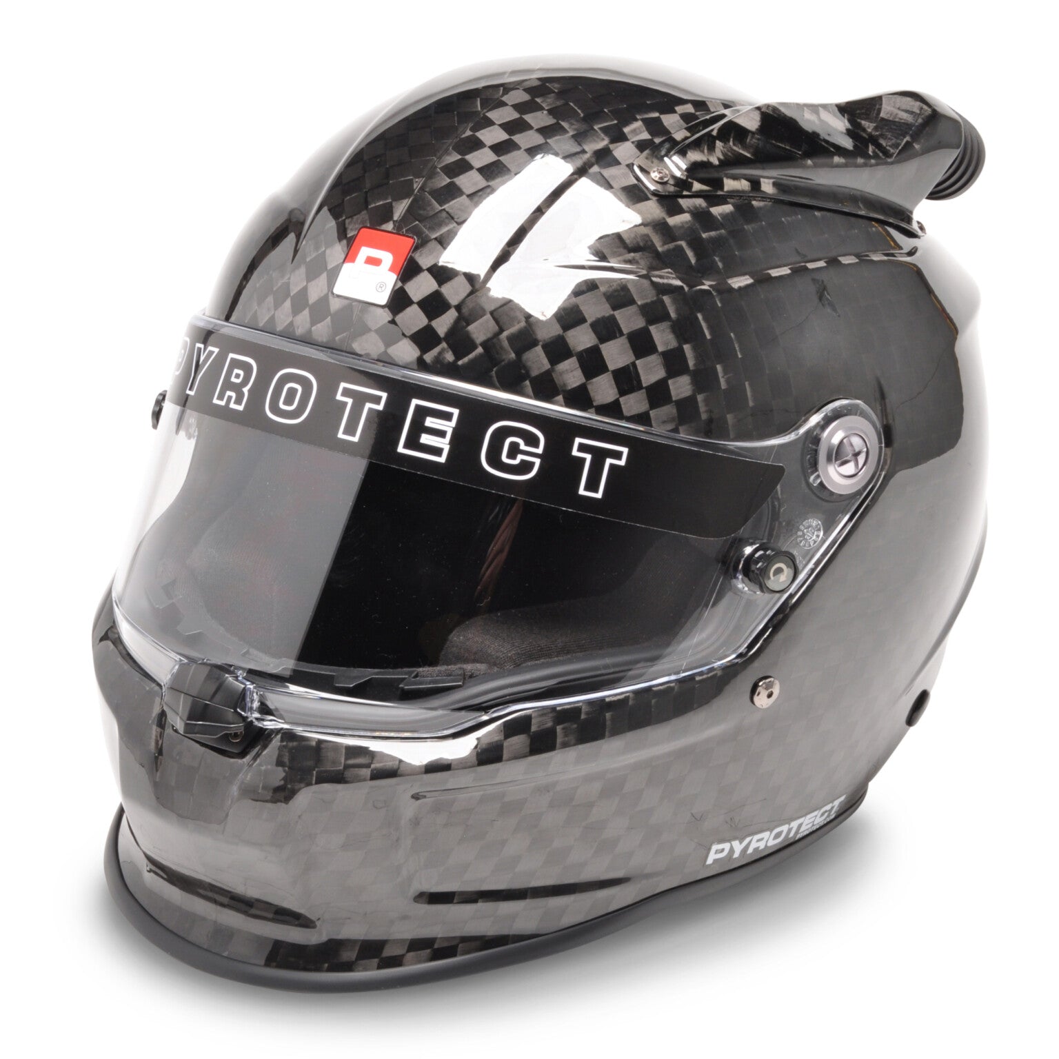 Pyrotect Pro Air Flow Vortex Mid-Forced Air Carbon Fiber Full Face Helmet-SNELL SA2020 (Size: XXS - 3XL)