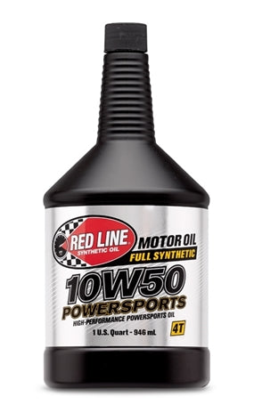 Red Line 10W50 Powersports Oil - 1 Quart