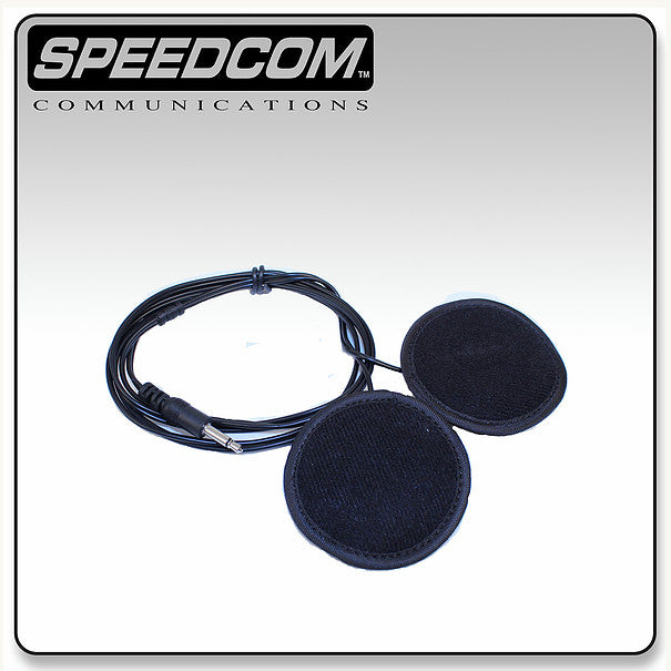 Speedcom Helmet Speaker Kit with 3.5 mm Male Connector