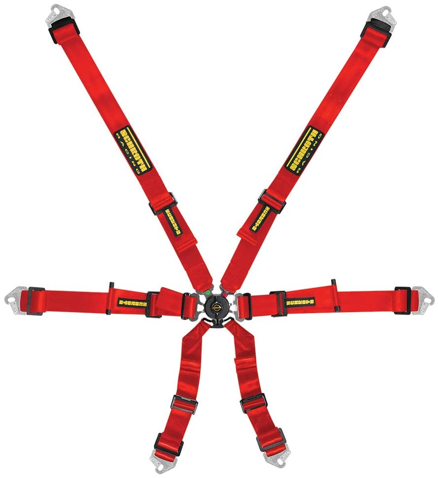 Schroth Flexi 2x2 Belt - FIA - Color: Black, Blue, Red
