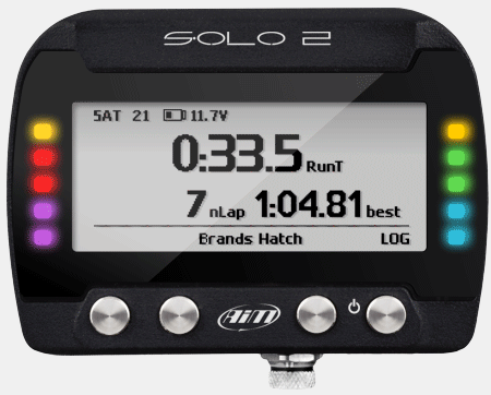 AiM Solo DL GPS Lap Timer Data Logger