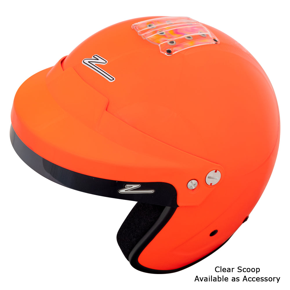 Zamp RZ-18H Flo Orange Helmet, Snell SA-2020